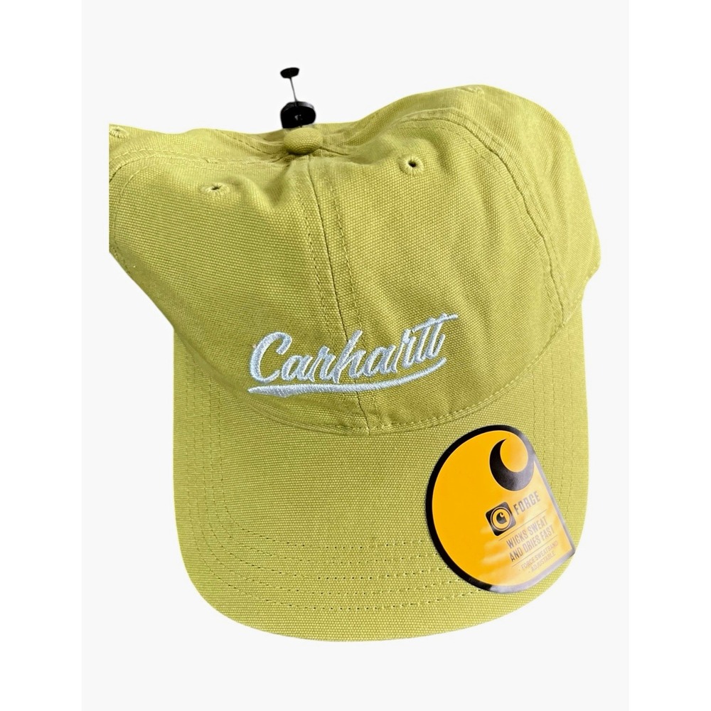 Carhartt Men's Green Baseball Cap, One Size, Moisture Wicking, Solid - Picture 1 of 2